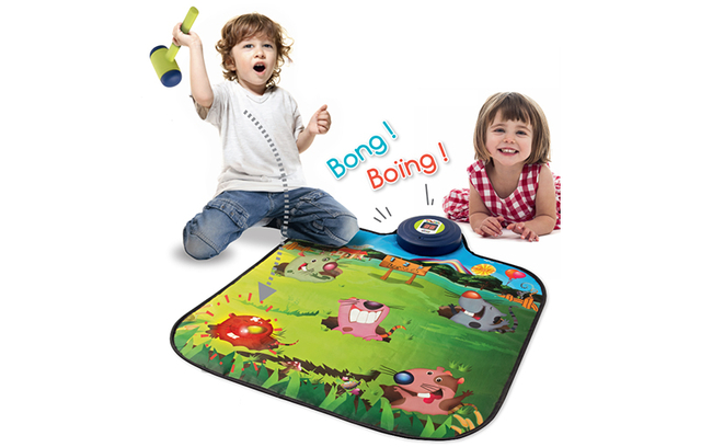 hit moles game mat