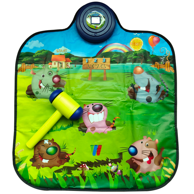 Hit Moles Game Playmat