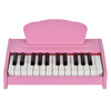 Mini Portable Electric Organ 25 Keys Wooden Digital Piano Keyboard Instrument