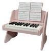 Electronic Music Instrument Toys Colorful Wooden Mini Child Piano for Kids 25 Keys Cartoons Wooden Digital Piano