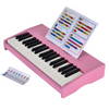 Mini Portable Digital Piano Musical Keyboard Instrument 37 Keys Wooden Electronic Piano