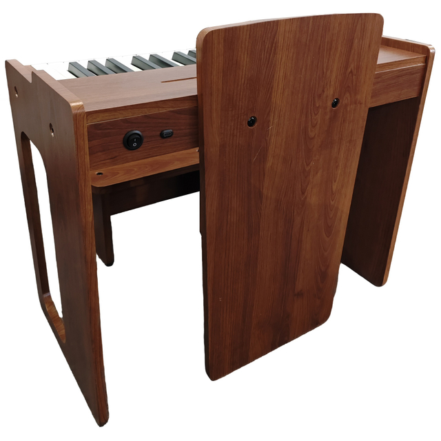 Mini Portable Digital Piano Musical Keyboard Instrument 37 Keys Wooden Electronic Piano Upright