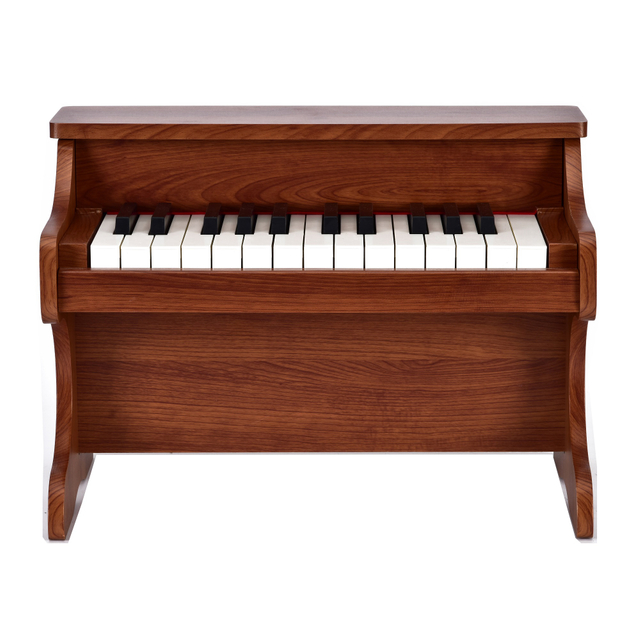 Electronic Music Instrument Toys Colorful Wooden Mini Child Piano for Kids 25 Keys Wooden Digital Piano