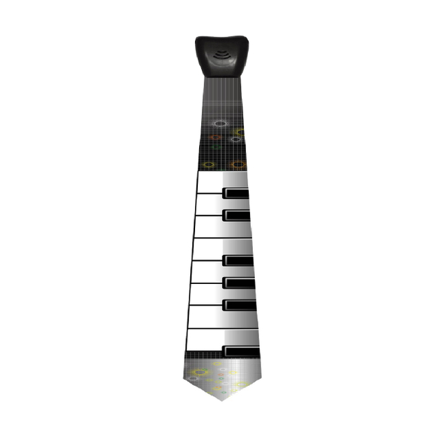 Musical Piano Necktie