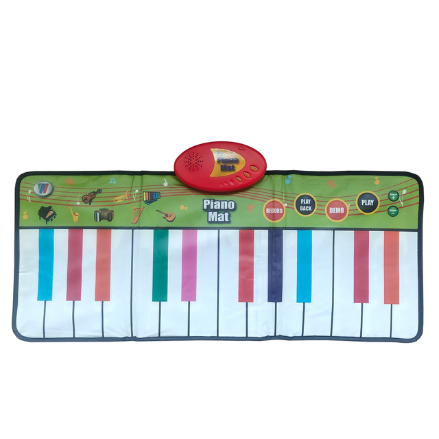 COLOURFUL PIANO PLAYMAT