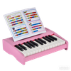 Mini Portable Electric Organ 25 Keys Wooden Digital Piano Keyboard Instrument
