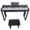 Upright Wooden Electronic Organ 49 Keys Touch Control Digital Piano Keyboard Instrument