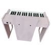 Mini Portable Digital Piano Musical Keyboard Instrument 37 Keys Wooden Electronic Piano Upright