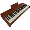 Mini Portable Wooden Electronic Organ 49 Keys Touch Control Digital Piano Keyboard Instrument
