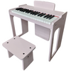 Mini Portable Digital Piano Musical Keyboard Instrument 37 Keys Wooden Electronic Piano Upright